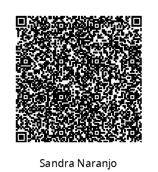 contact information in QR code